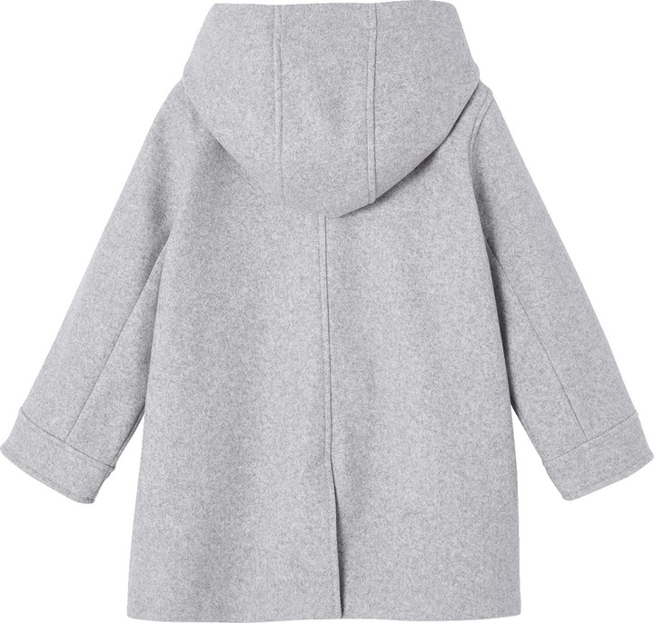 Immagine prodotto Vertbaudet Cappotto da bambina con cappuccio, look in lana (110)