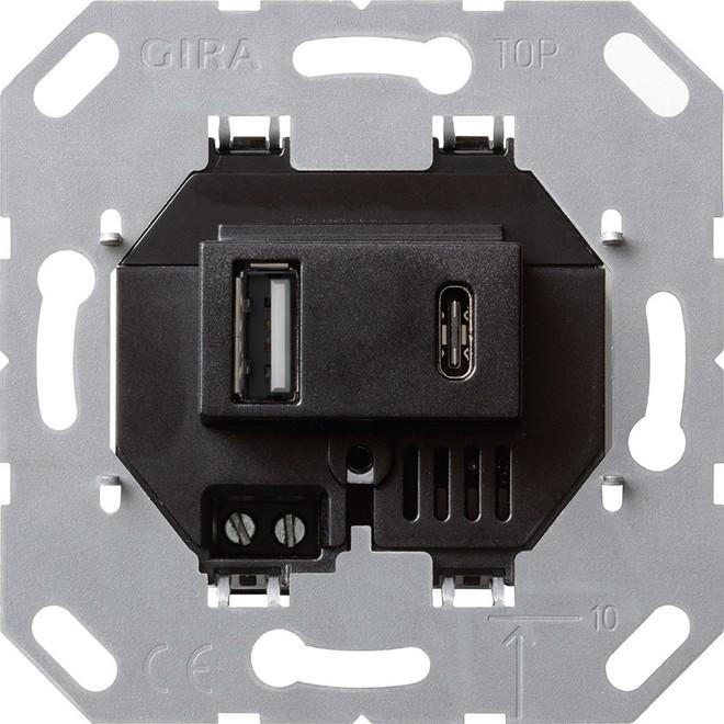 Actual product image Gira Power supply 236900 2f. Type A/C Insert