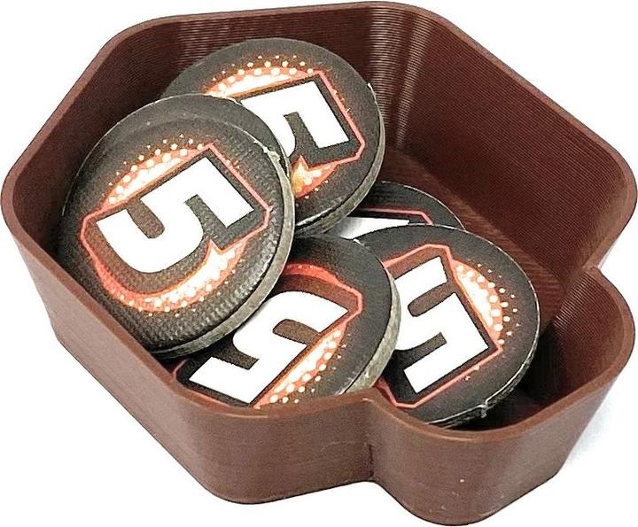 Produktbild Feldherr 3D14SET - 16er Set Token-Tray SHELL Mini (Kunststoff)