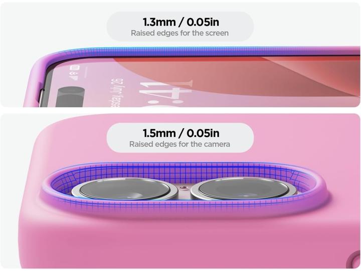 Produktbild Screenguard Apple iPhone 16 Plus Liquid Silicone Case Hülle (Apple iPhone 16 Plus)