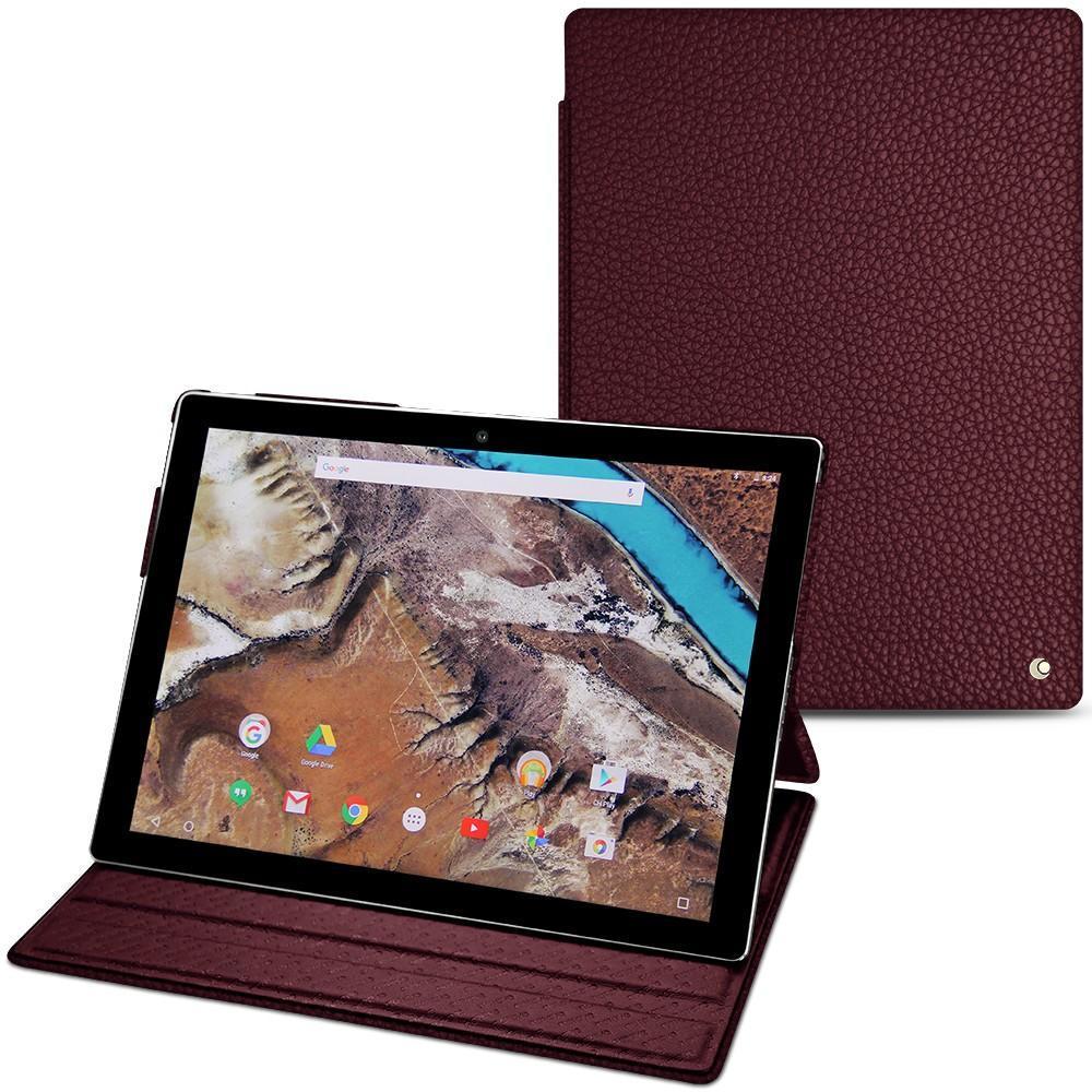 Noreve Lederschutzhülle vertikal (Pixel C), Tablet Hülle, Violett