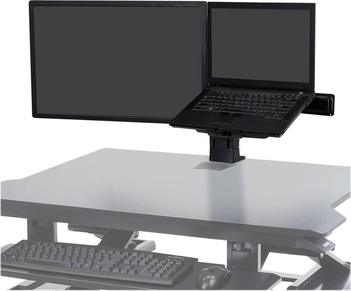 Image du produit Ergotron 97-933-085, 11,8 kg, Réglage de la hauteur, Noir (Tables, 24", 11.80 kg)
