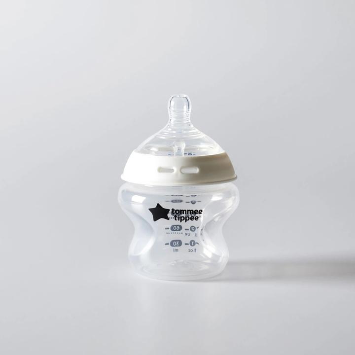 Actual product image Tommee Tippee TOMMEE TIPPE feeding bottle CLOSER TO NATURE, 150 ml, 3 vnt., 422718 (150 ml)