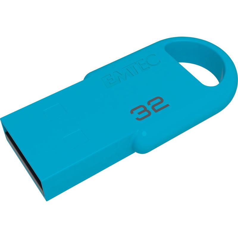 Thumbnail - Emtec D250 Mini (32 GB, USB-A, USB 2.0), USB Stick, Blau