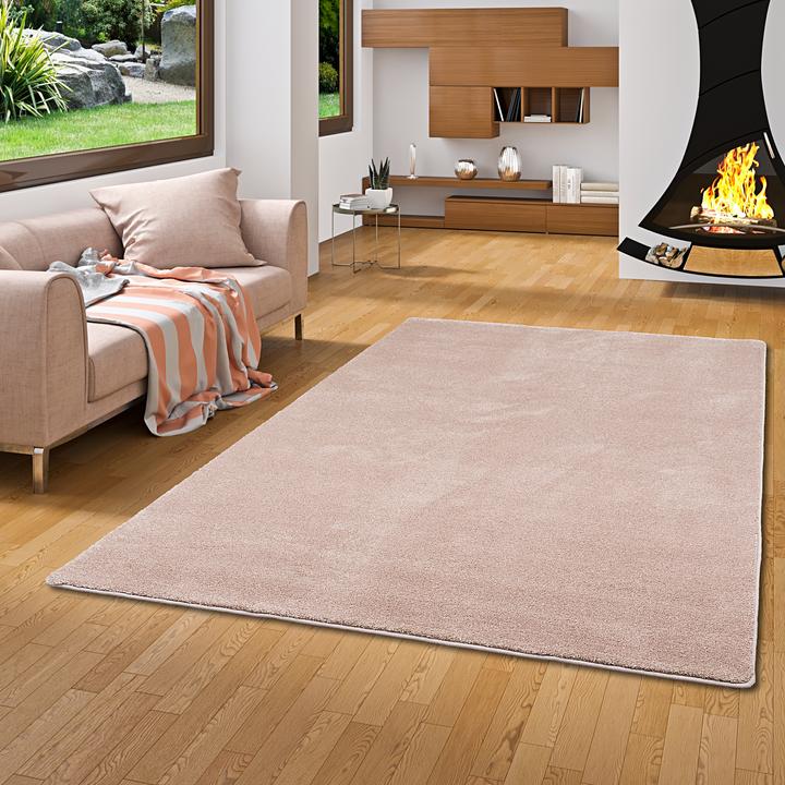 Produktbild Snapstyle Hochflor Luxus Velours Teppich Touch (80 x 160 cm)