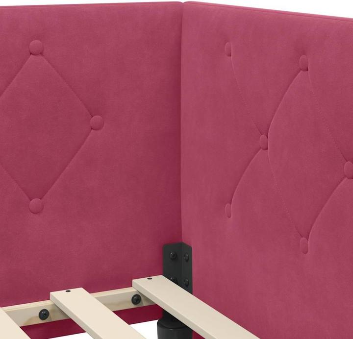 Image du produit vidaXL Eckbettgestell (90 x 200 cm)