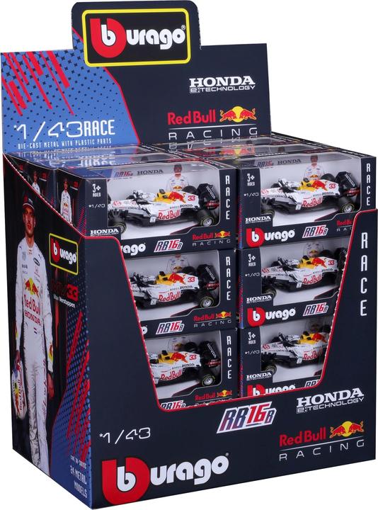 Image du produit Burago Red Bull Max 1:43 RB16 Livery
