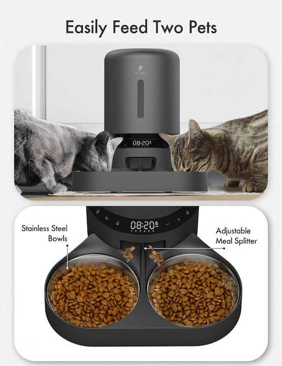 Image du produit Petlibro Distributeur automatique de nourriture Granary Dual Feeder (5 l)
