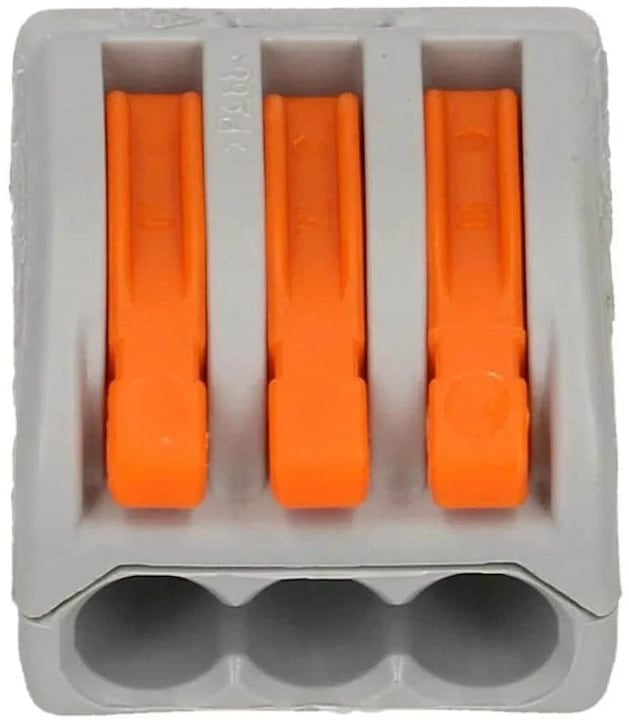 Actual product image Wago Connection terminal COMPACT 3-fold