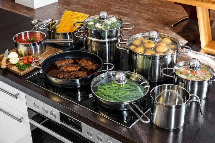 Image du produit Karcher Jette (16 cm, Ensemble de casseroles et de poêles de cuisson, Acier inoxydable)