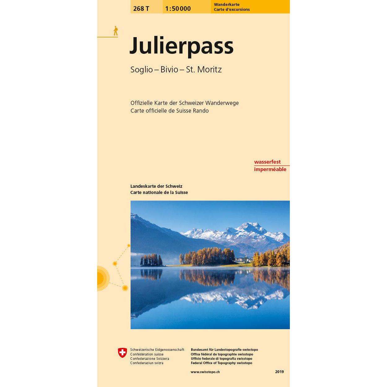 Julierpass 50000, Landkarte