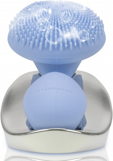 Actual product image Humanas Magna Wave Schallzahnbürste mit Magnetfeldtherapie-Funktion – Blau (Sonic toothbrush)