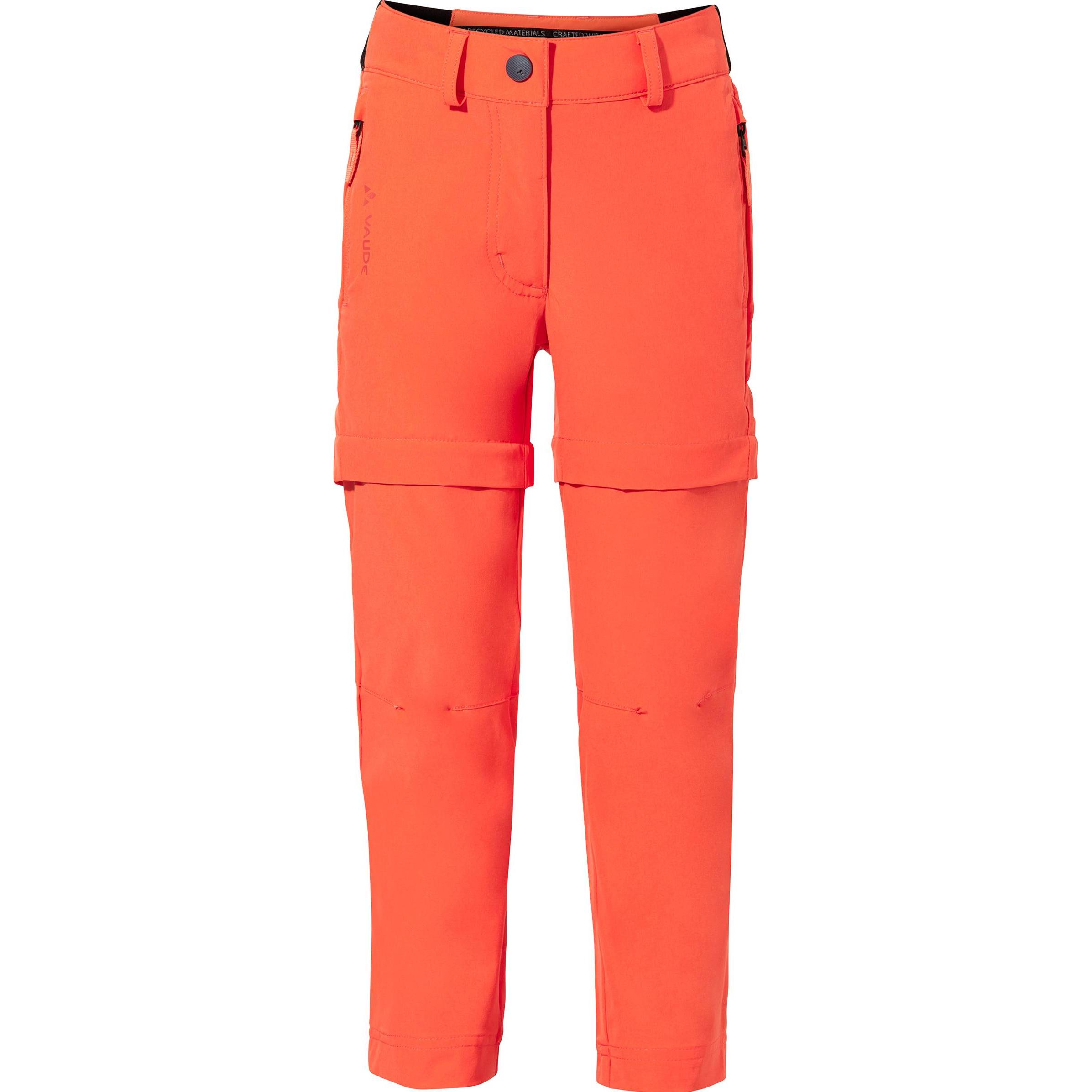Thumbnail - Vaude, Unisex, Outdoorhose, Zo (110, 116), Rot, 116, 110