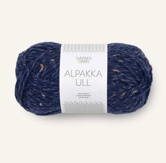 Actual product image Sandnes Garn col. 5585 navy blue tweed approx. 100 m 50 g (100 m)