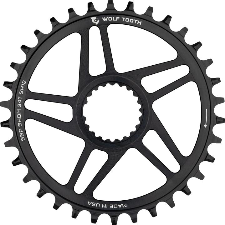 Productafbeelding Wolf Tooth Kettingblad 12-speed Boost DM Shimano HG (30)
