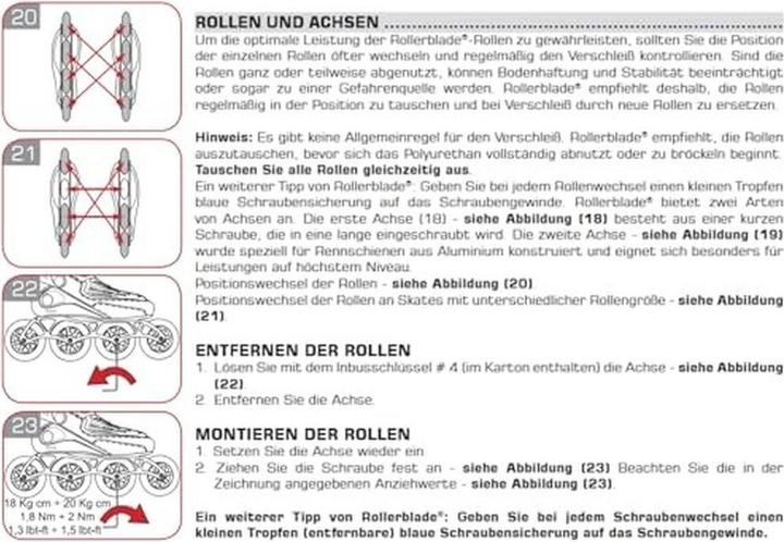 Image du produit Rollerblade HYDROGEN 125/85A (6PCS) (125 mm, 85A)