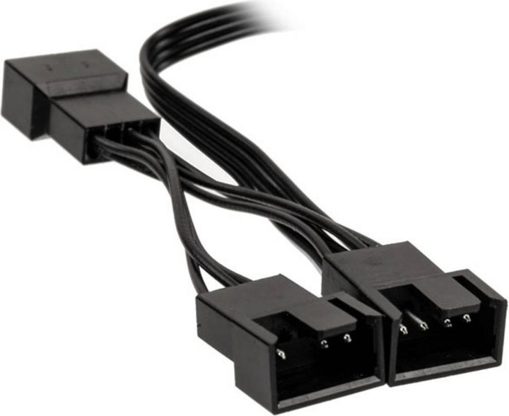 Actual product image Kolink 1-3 PWM fan splitter cable