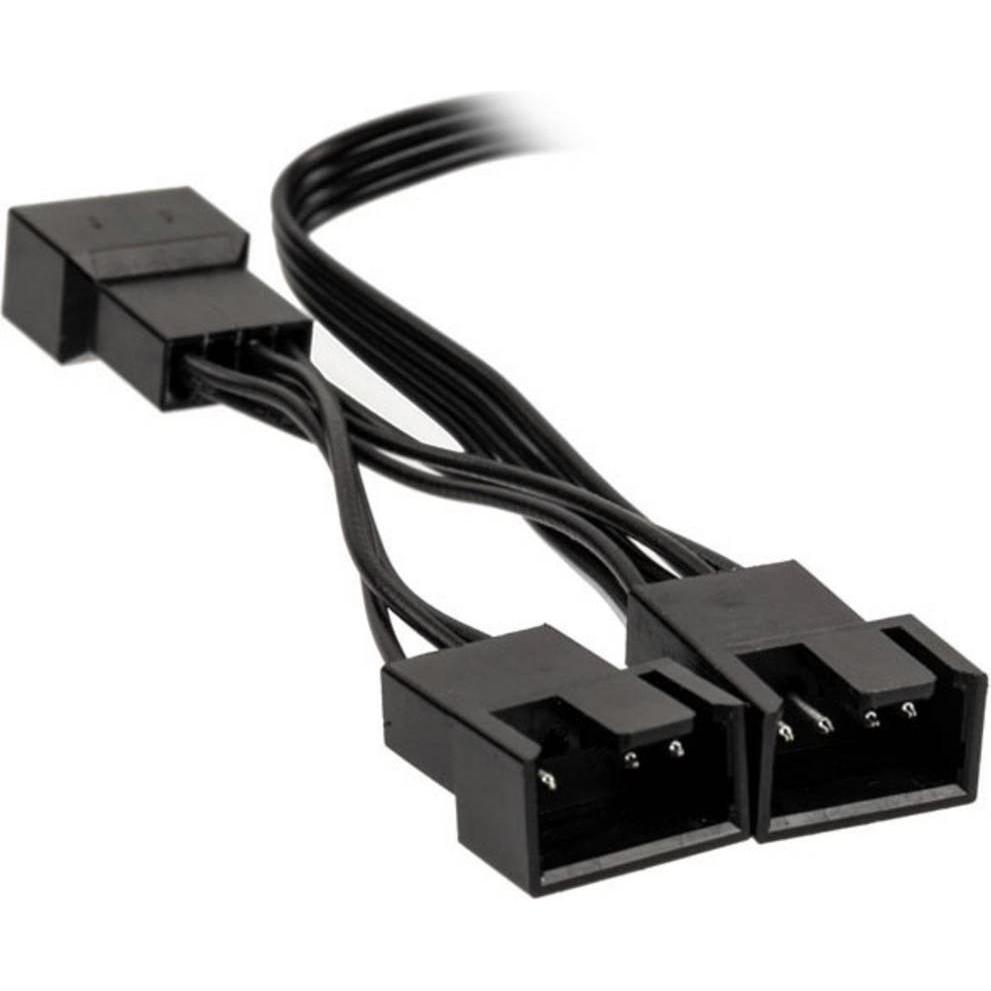 Kolink 1-3 cavo splitter per ventole PWM, Accessori per ventola PC, Nero