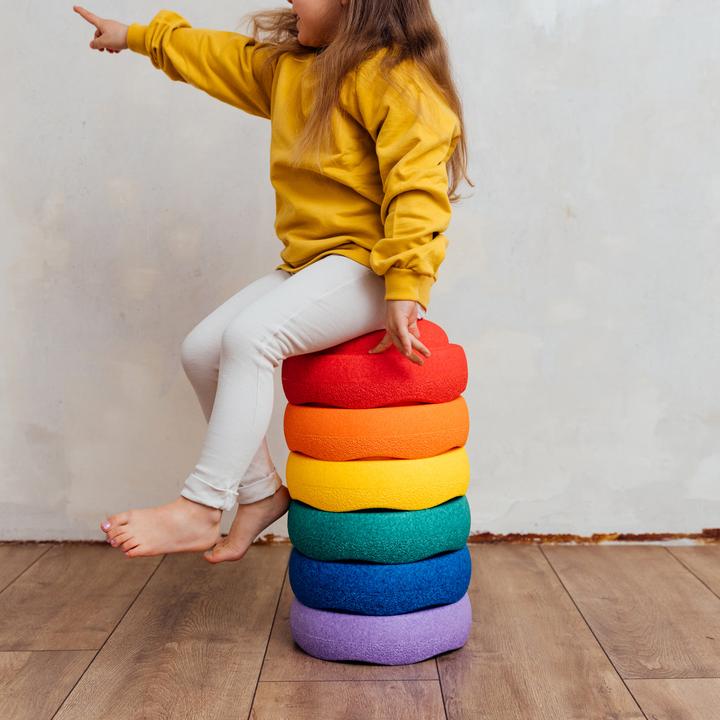 Produktbild Stapelstein Regenbogen 6-er Set