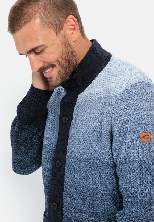 Produktbild Camel Active Strickjacke mit verdecktem Reissverschluss (XXL)