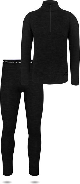 Immagine prodotto Normani Camicia e pantaloni Merino a maniche lunghe da uomo Canberra/Sydney (4XL)