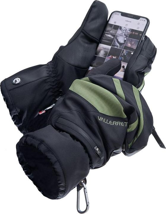 Produktbild Vallerret Fotohandschuhe SKADI LRS Zipper Mitt schwarz XXL (XXL)