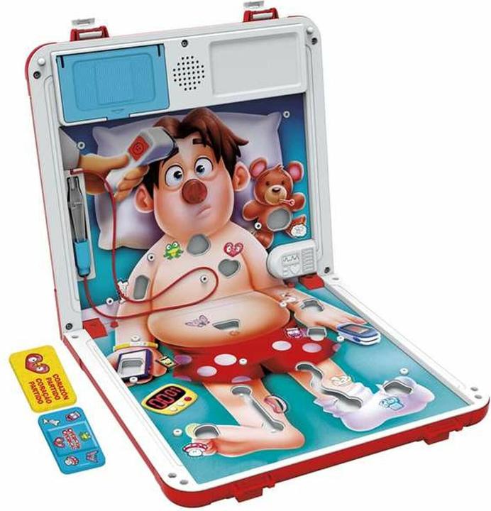 Actual product image Hasbro Gaming Doktor Bibber elektronisches Brettspiel in einer Tragebox (Portuguese, Spanish)