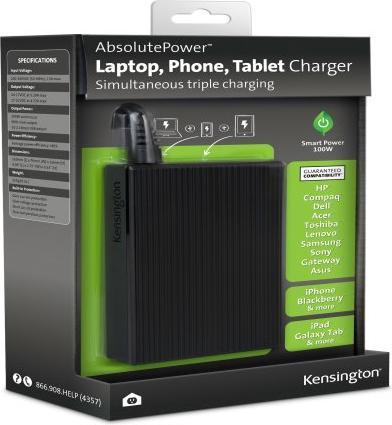 Image du produit Kensington Chargeur pour ordinateur portable 100W (100 W)
