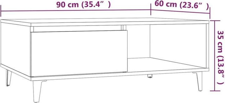Image du produit vidaXL Couchtisch