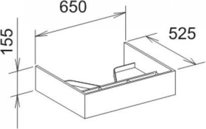 Immagine prodotto Keuco Armadio alto X-LINE 480x1750x300mm, battuta a sinistra cashmere