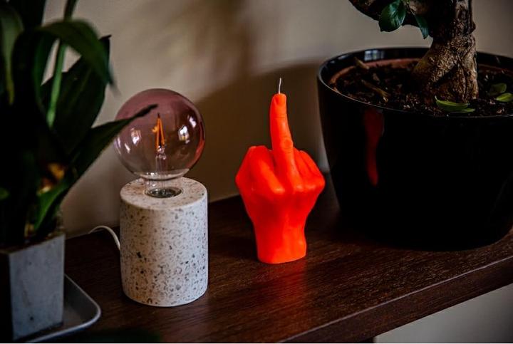 Image du produit Candle Hand F*ck you neon (1 pcs)