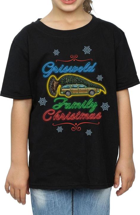 Produktbild National Lampoon´s Vacation National Lampoon's Christmas Vacation Griswold Family Christmas TShirt Mädchen (116)