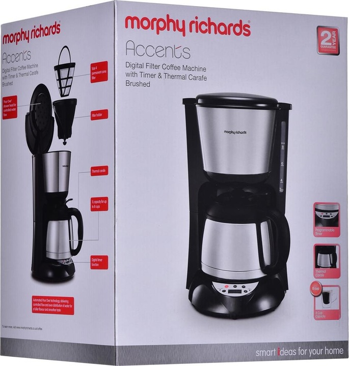 Image du produit Morphy Richards Accents Machine à café filtre
