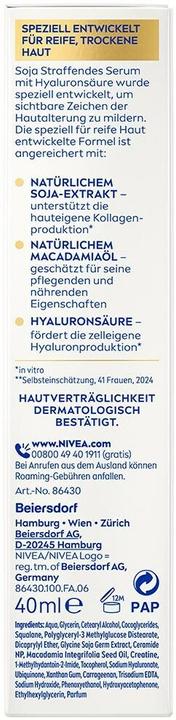 Produktbild NIVEA Vital Soja Anti-Age Straffendes Serum (40 ml)