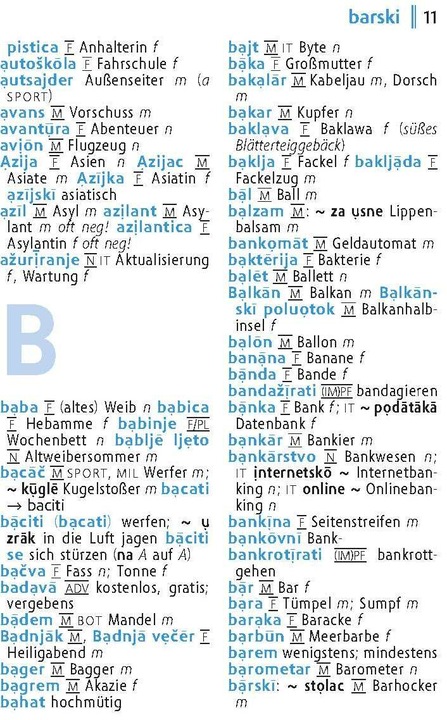 Produktbild Langenscheidt Universal-Wörterbuch Kroatisch (Deutsch, Kroatisch, 2024)