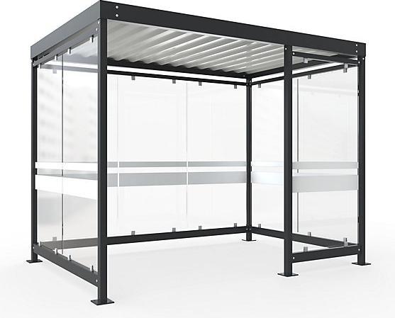Image du produit kaiserkraft Abri avec toit en acier