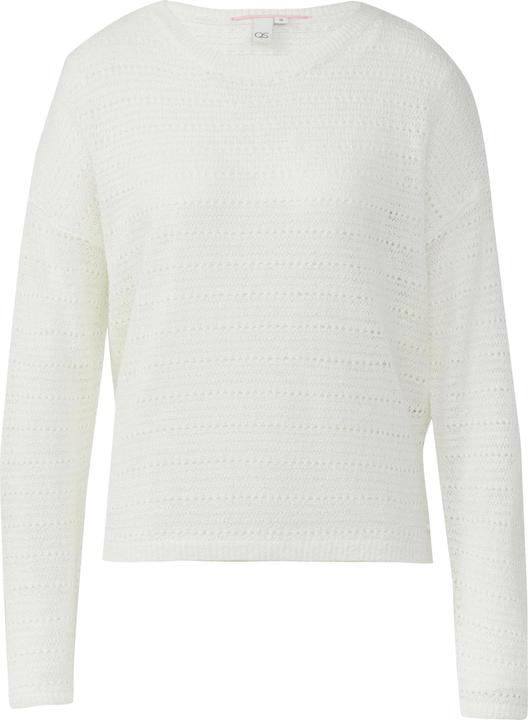 Produktbild S.Oliver Strickpullover leichter Pullover mit Ajourmuster (XXL)