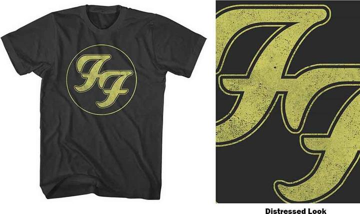 Foo Fighters Distressed FF Logo