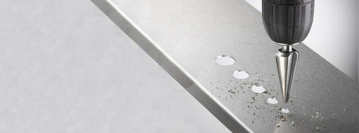 Actual product image kwb Sheet metal peeling drill set 3pcs (3-14 mm, 6-20 mm, 16-30.5 mm)