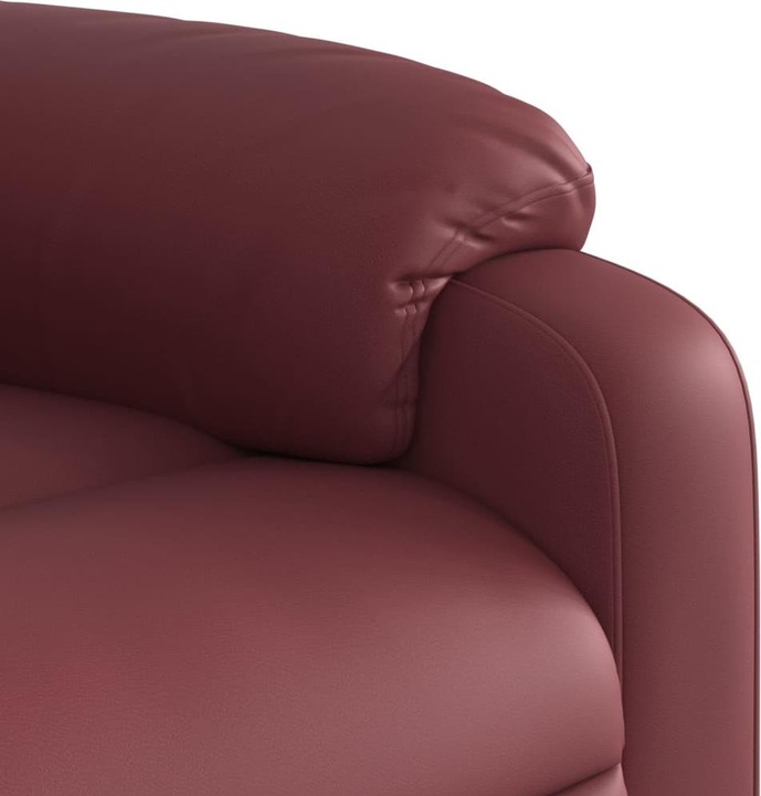 Produktbild VidaXL Massagesessel Weinrot Kunstleder,Farbe: Weinrot,Material