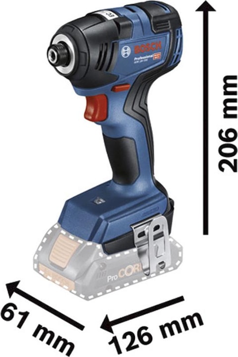 Actual product image Bosch Professional Bosch 4 Tool Kit GSR+GWS+GBH+GAL+GDR (0.615.A50.035 + 0.601.9J2.105)