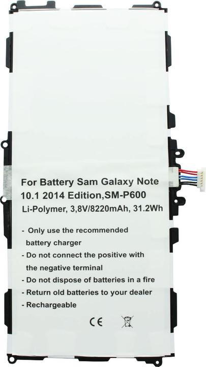 Immagine prodotto Samsung Galaxy Note 10.1 2014 Edizione SM-P600 Batteria T8220E