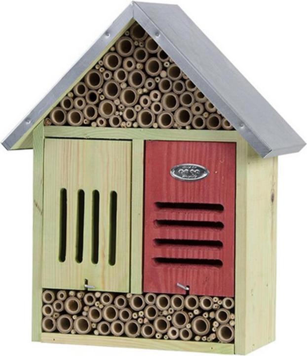 Esschert Design Insektenhotel (Ohrwürmer, Schmetterlinge, Florfliegen, Hummeln, Wildbienen, Marienkäfer)