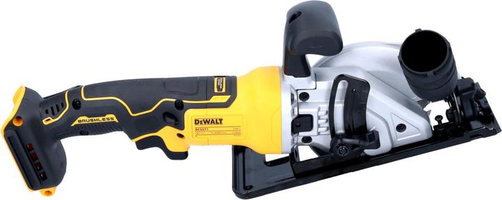 Actual product image DeWalt DCS 571 P1 Akku Handkreissäge 18 V 115 mm Brushless + 1x Akku 5,0 Ah + Ladegerät