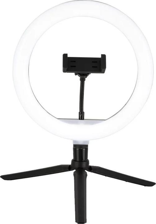 Cbx 10" LED-Ringlicht-Kit mit Stativständer und 3 Lichtmodi (Ringleuchte)