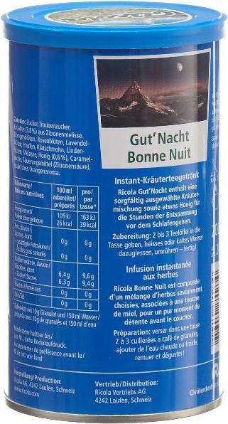 Image du produit Ricola Bonne nuit (200 g)