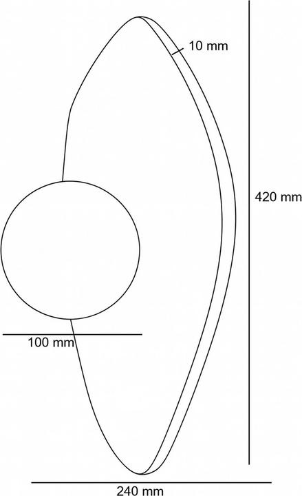 Produktbild Opviq Drift Wall Lamp