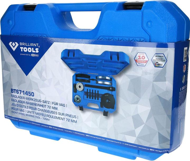 Actual product image Brilliant Tools Wheel bearing tool set