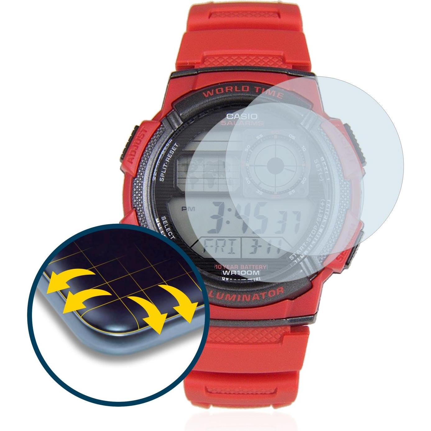 Thumbnail - BROTECT Full-Cover Displayschutz, Smartwatch Schutzfolie, Transparent