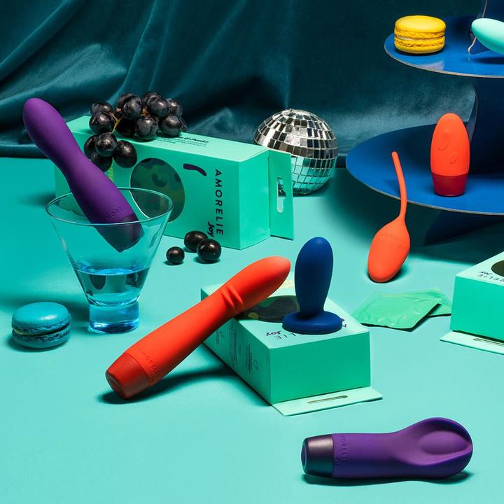 Produktbild Amorelie Analplug mit Vibration «Fly» Blau